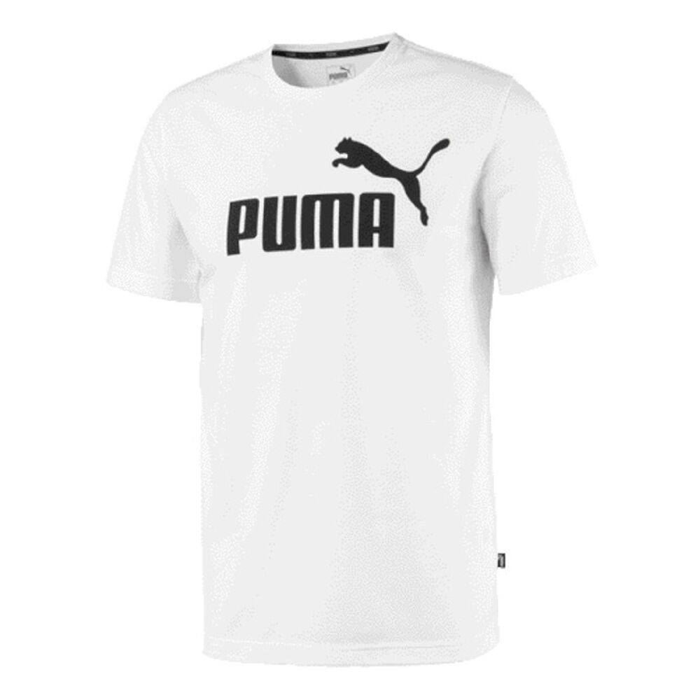 Puma Essential Heather T-shirt Hommes - Blanc , Noir