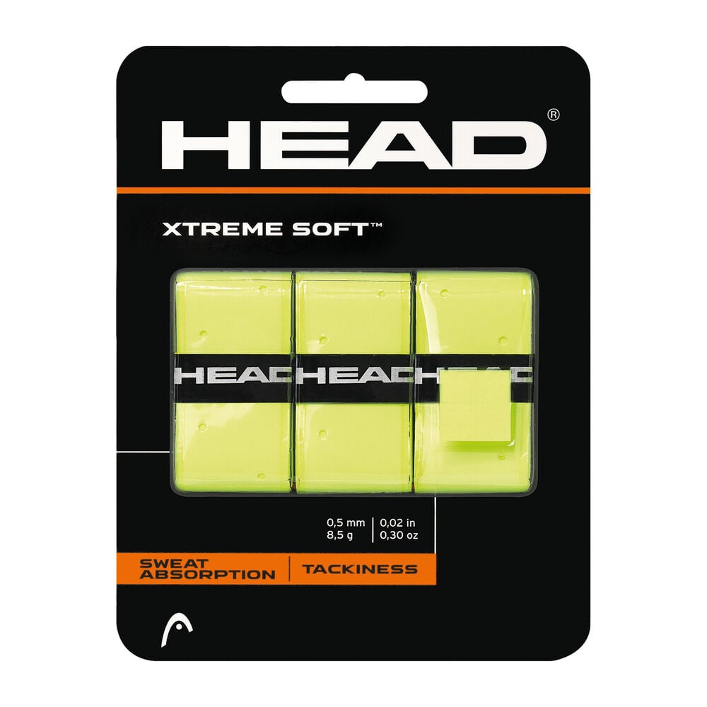 HEAD Xtreme Soft Pack De 3 - Jaune