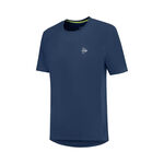 Vêtements Dunlop Dunlop Club Crew T-shirt Garçons-Bleu Foncé