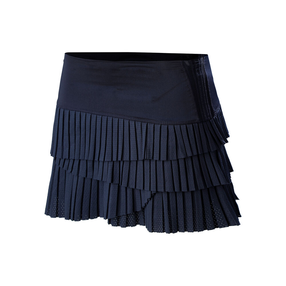 Lucky in Love Hi-Pleated Scallop Jupe Femmes - Bleu Foncé