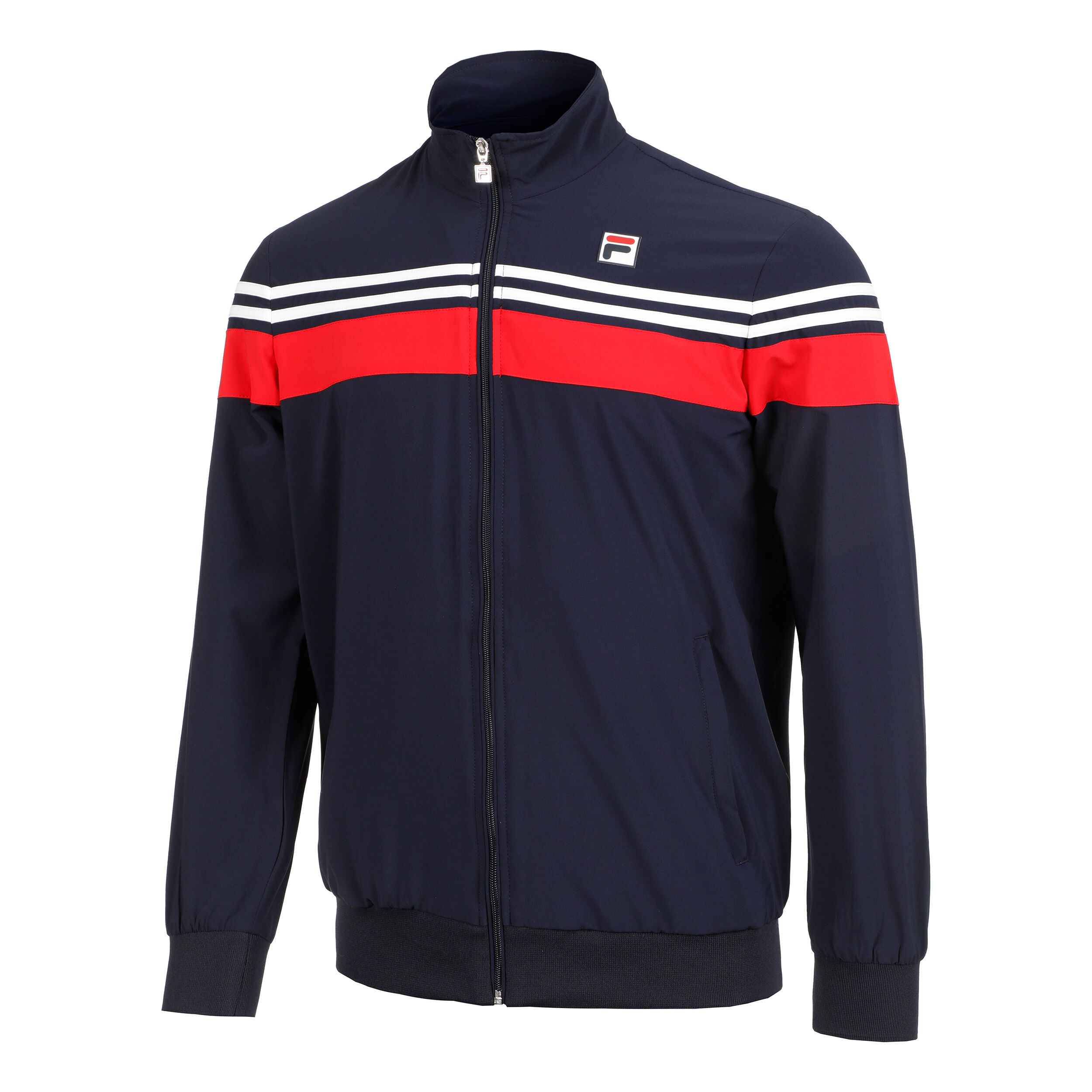 Buy Fila Bruno Veste De Survetement Hommes Bleu Fonce Multicouleur online Tennis Point FR