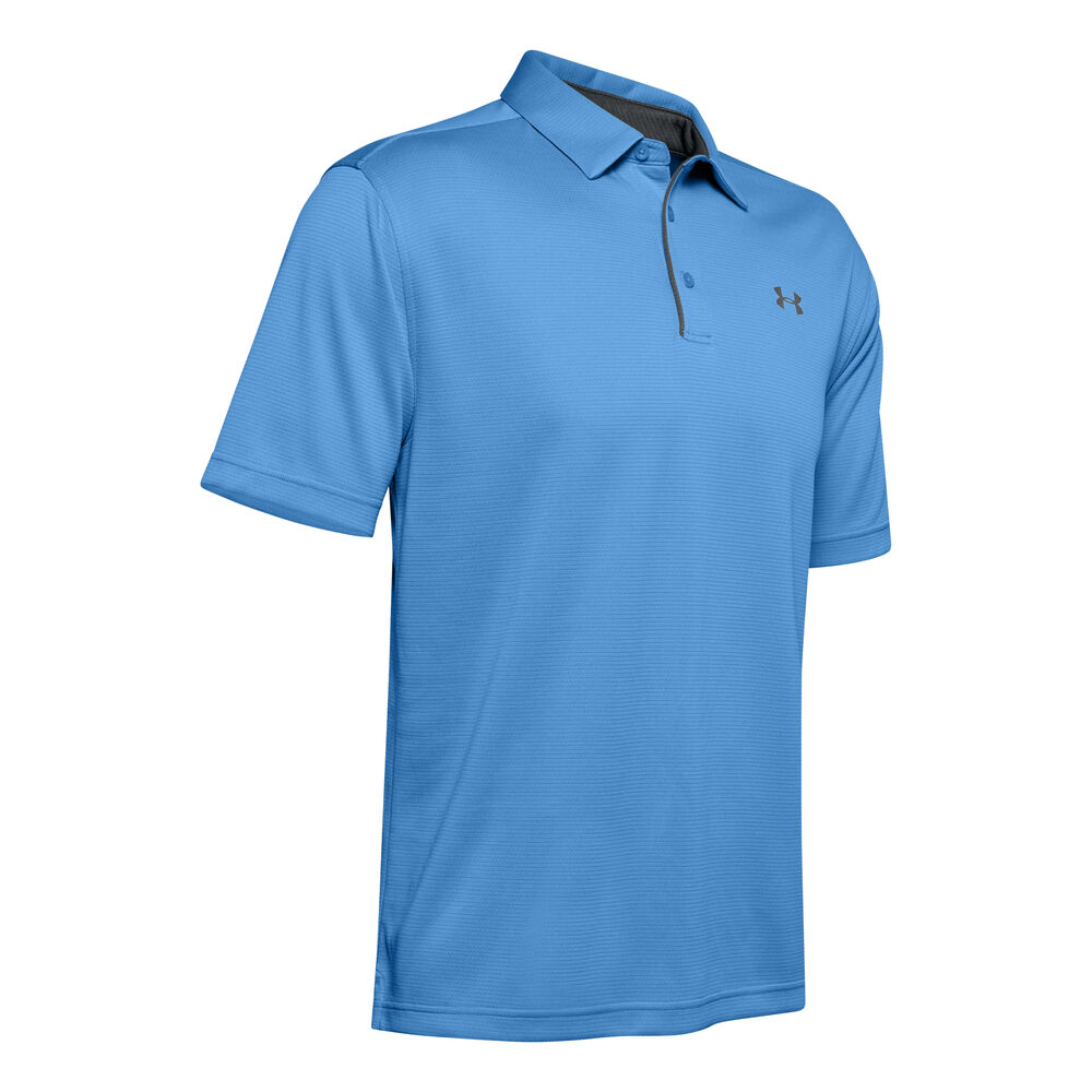Under Armour Tech Polo Hommes - Bleu Clair , Gris