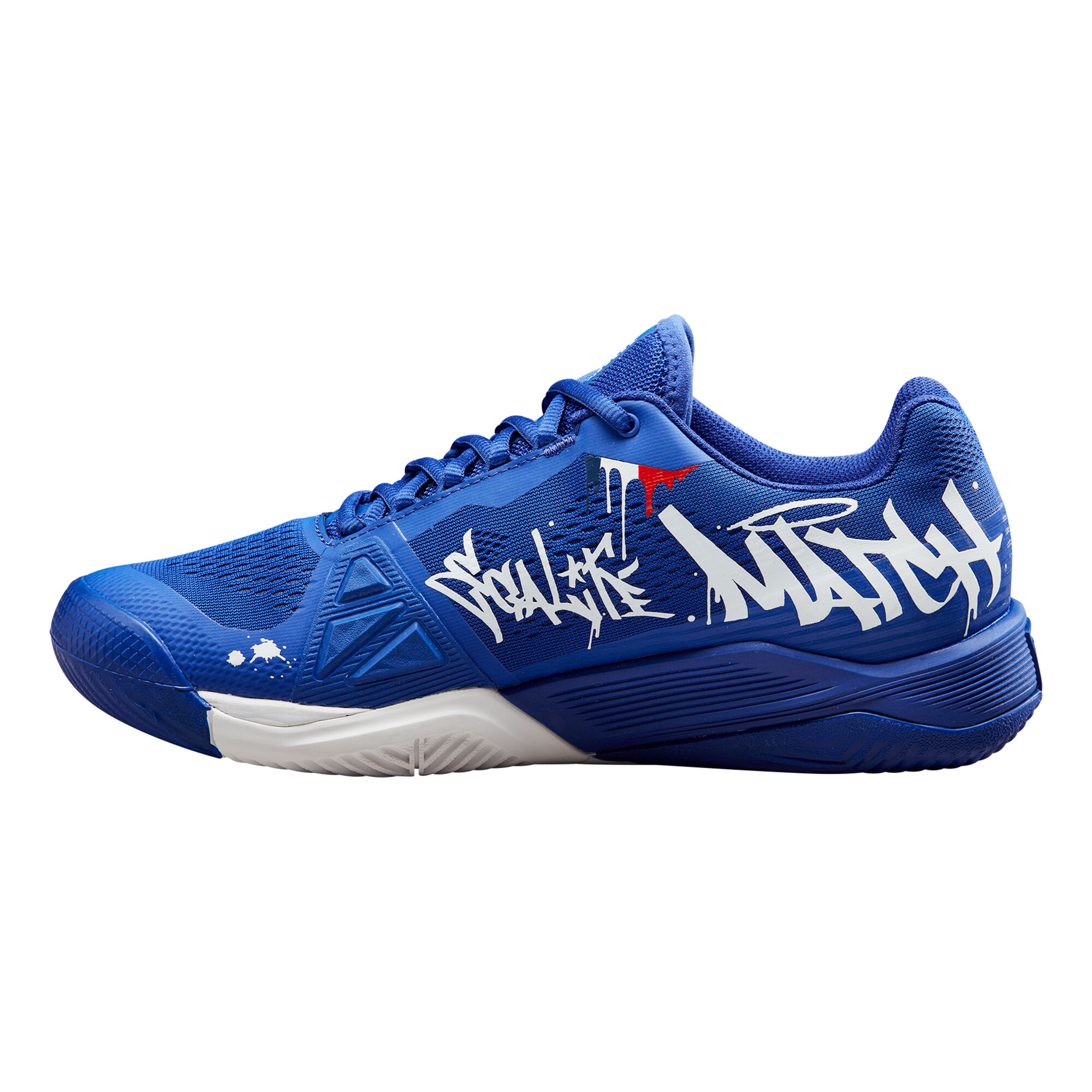 Chaussures Wilson Tennis Rush Pro 4.0 Toutes Surfaces Homme Blanc/Bleu -  Sports Raquettes