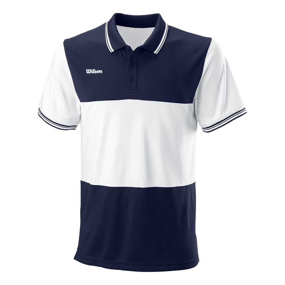 Wilson Polo Hommes - Bleu Foncé , Blanc