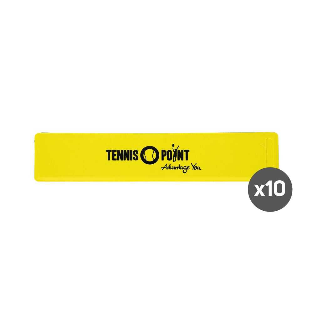Tennis-Point 10er Pack Ligne De Marquage - Jaune , Noir