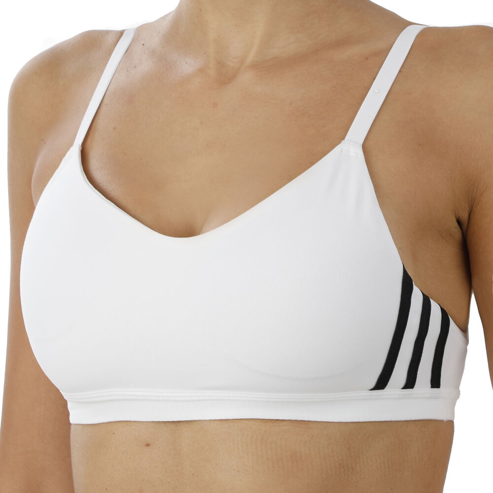 adidas 3-Stripes Soutien-gorge Sport Femmes - Blanc , Noir