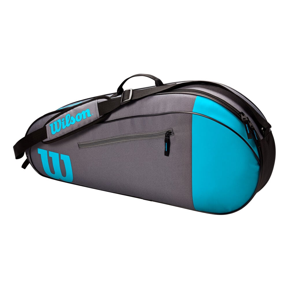 Wilson Team Housse De Raquette Lot De 3 - Bleu , Gris
