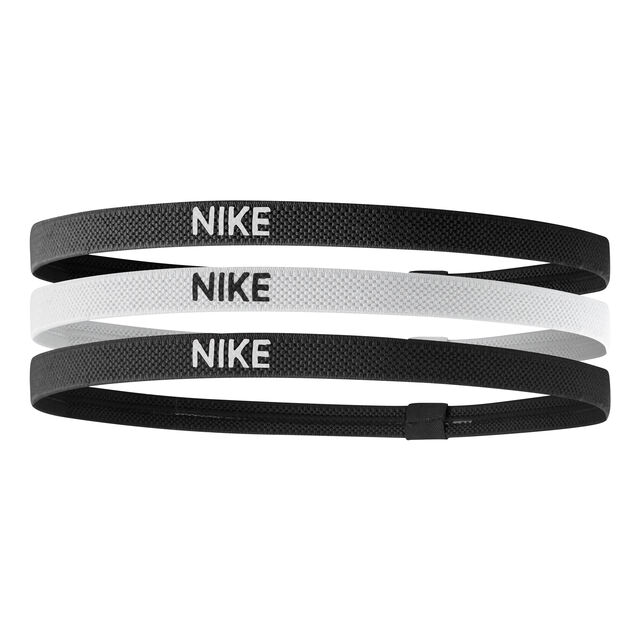 Nike Elastic Bandeau Cheveux Pack De 3 Gris Fonc Blanc Nike Elastic Bandeau Cheveux Pack De 3 Gris Fonc Blanc
