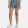 Fly By 3in Short de running Femmes - bleu gris, bleu petrol