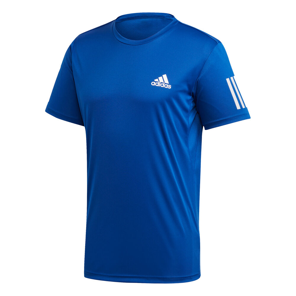 adidas Club 3-Stripes Polo Hommes - Bleu , Blanc