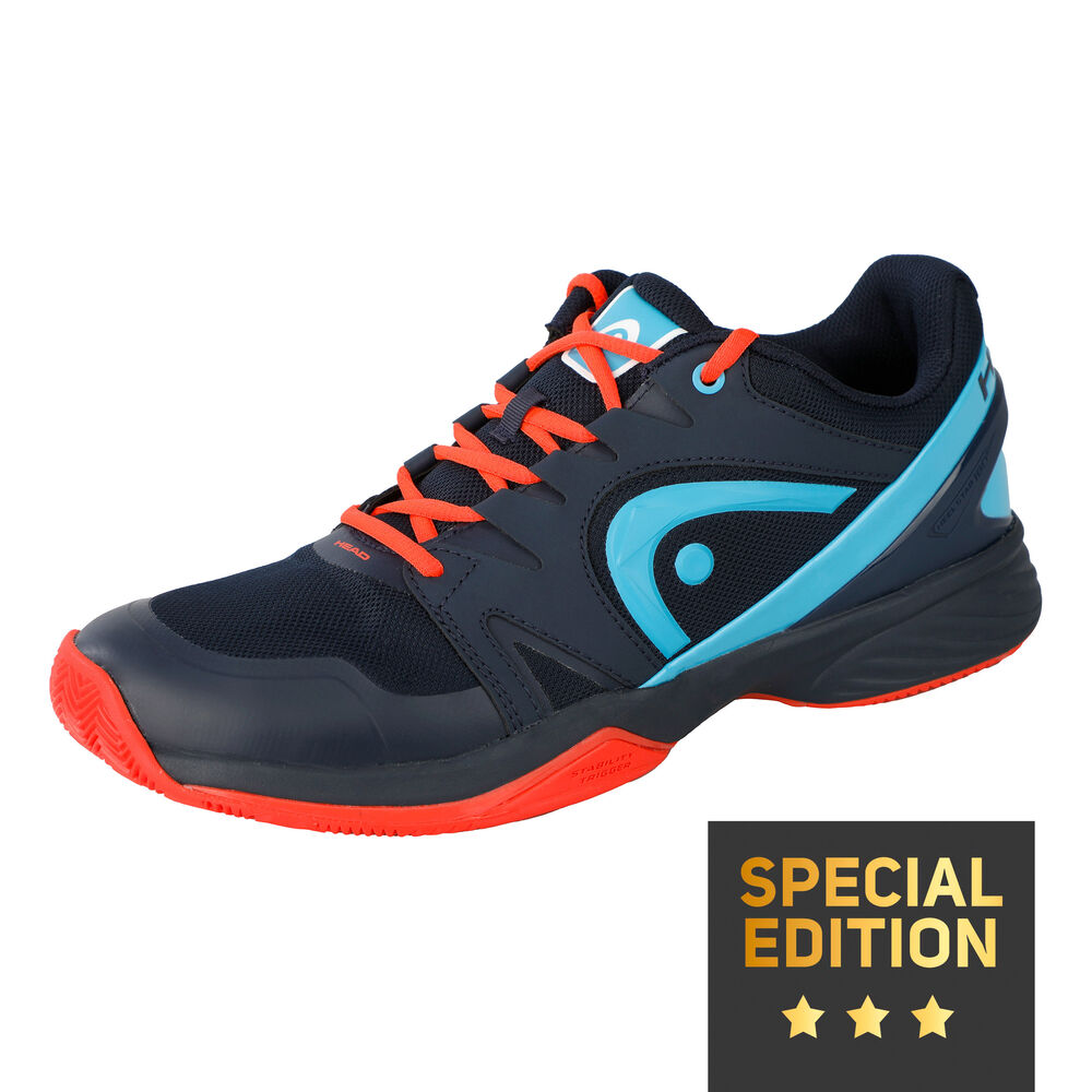 HEAD Prestige Ltd. Clay Chaussure Terre Battue Edition Spéciale Hommes - Bleu Foncé , Rouge