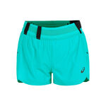 V&ecirc;tements ASICS ASICS Metarun Split Short De Running Femmes-Turquoise