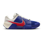 Chaussures de tennis Nike Nike GP Challenge Pro Chaussures Toutes Surfaces Hommes-Bleu Foncé,Crème