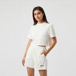 V&ecirc;tements Bj&ouml;rn Borg Bj&ouml;rn Borg Studio Oversized Cropped T-shirt Femmes-Cr&egrave;me
