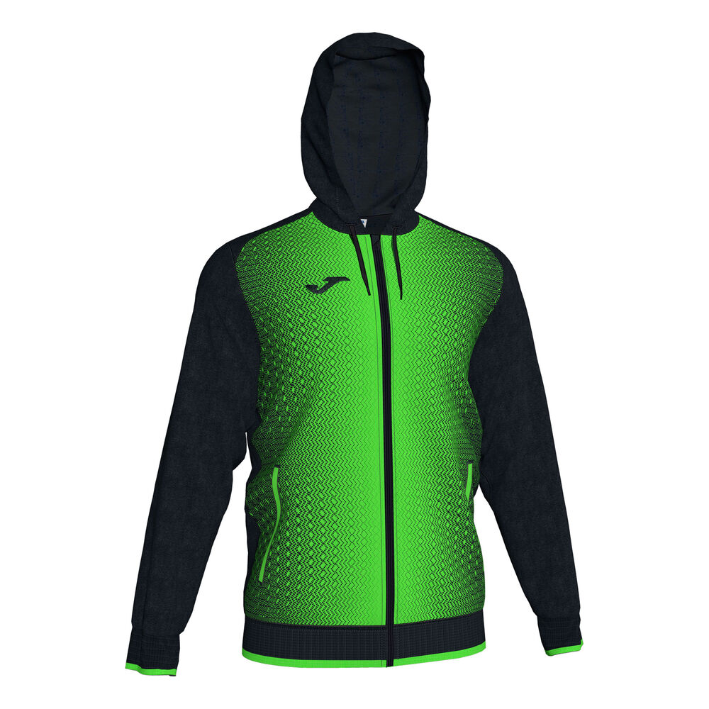 Joma Supernova Gilet En Coton Hommes - Noir , Vert Fluo