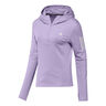 Own the Run Winter Half-Zip Maillot de course Femmes-lilas