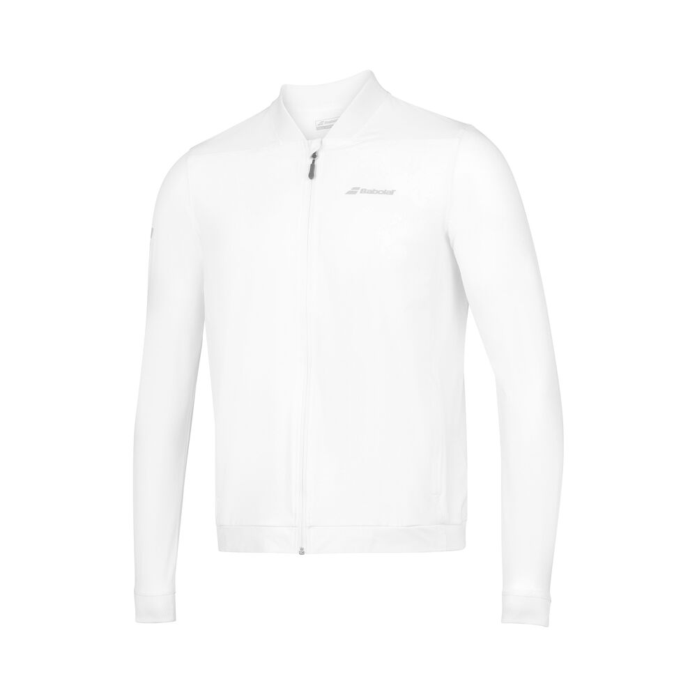 Babolat Play Veste De Survêtement Garçons - Blanc , Gris