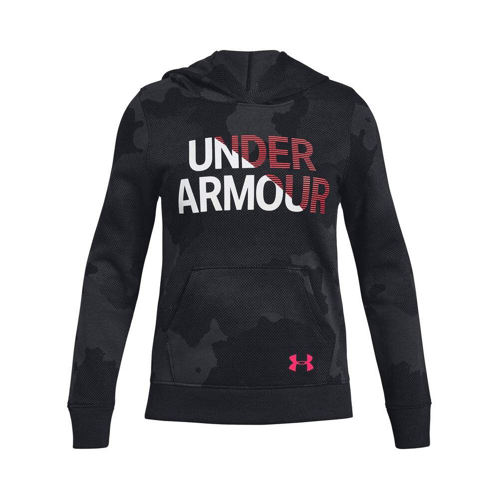 Under Armour Rival Sweat à Capuche Filles - Noir , Gris Foncé