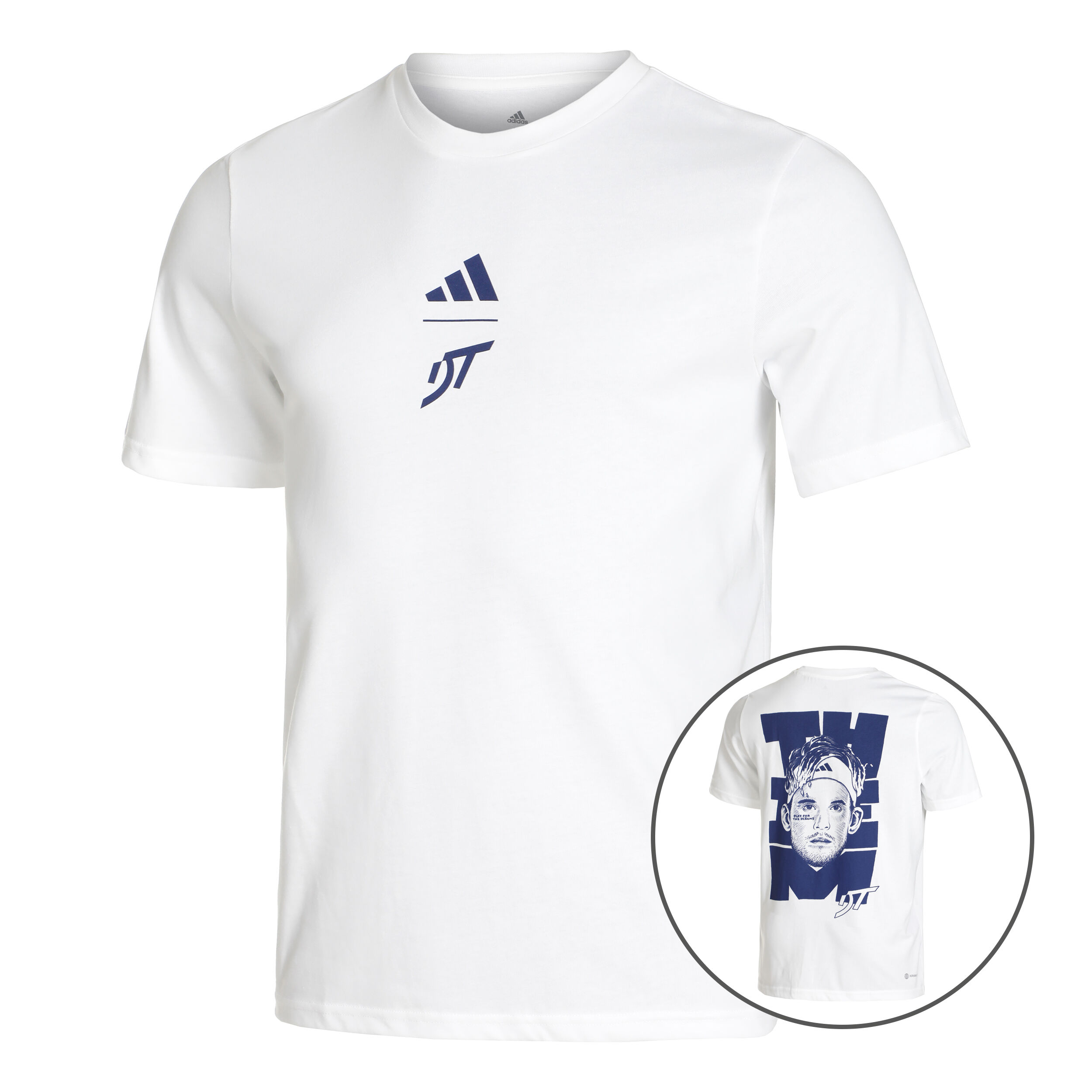 Adidas Mens Thiem Graphic T-Shirt Tennis Warehouse