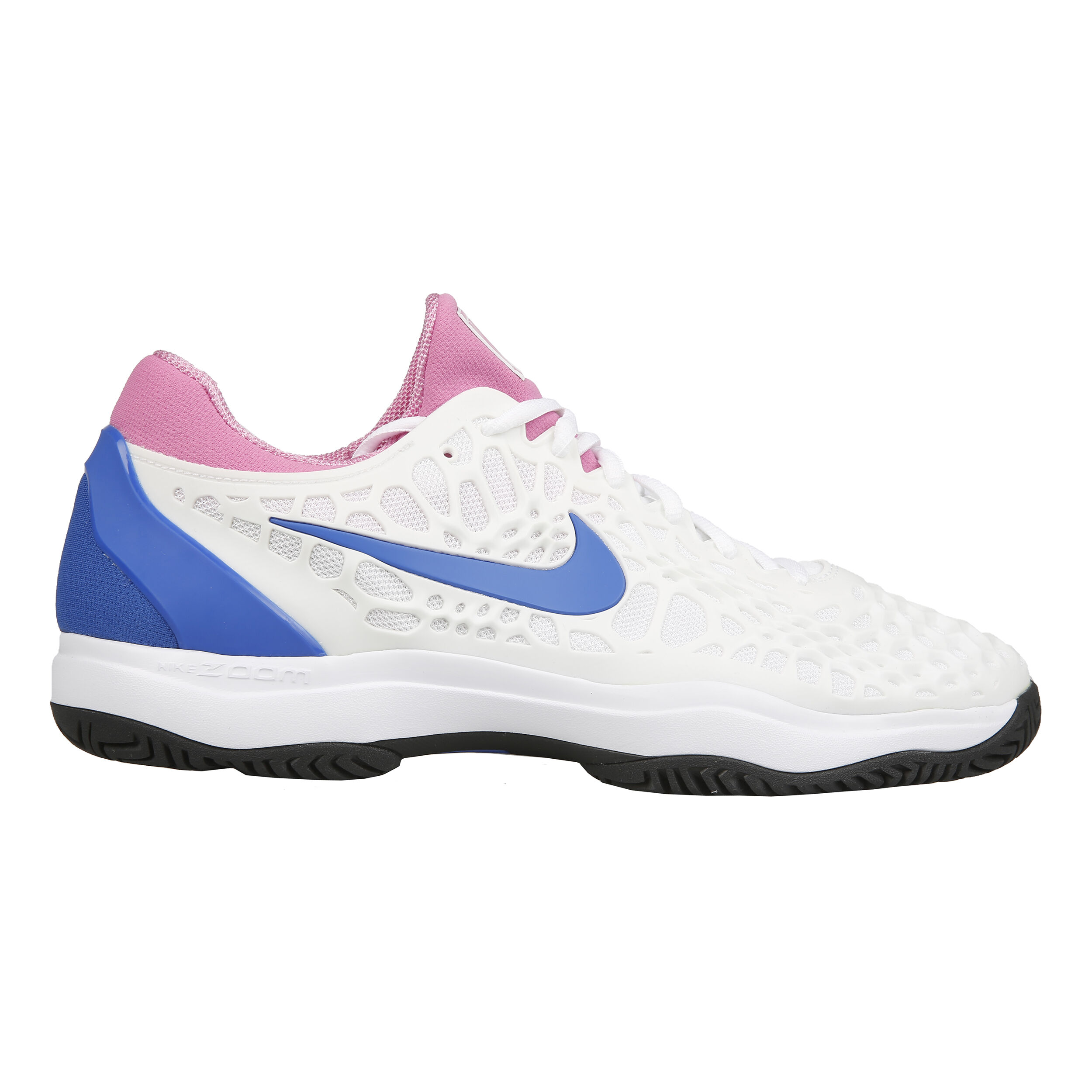 Nike Air Zoom Cage 3 HC Chaussures Toutes Surfaces Hommes - Blanc ...