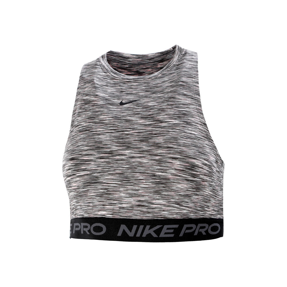 Nike Pro Cropped SDY PP2 Débardeur Tank Top Femmes - Noir , Blanc