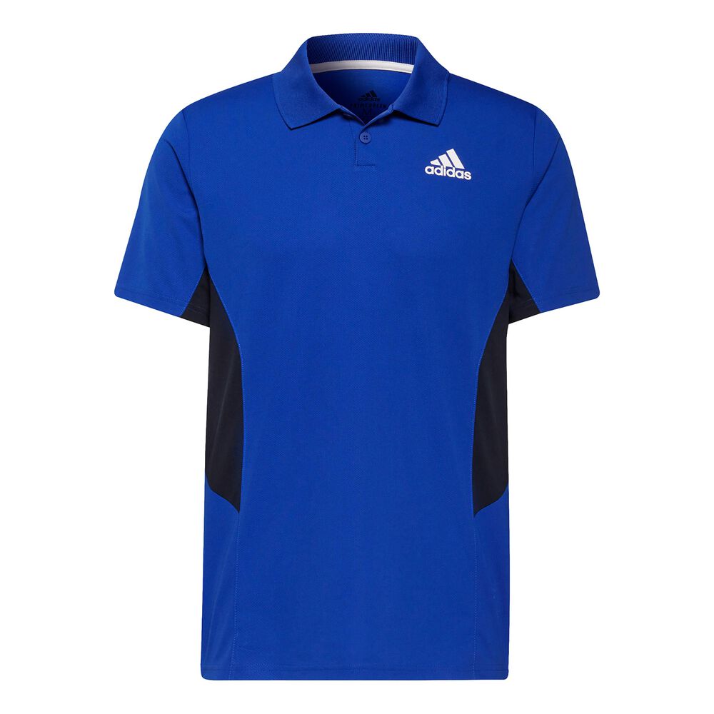 adidas Pique Polo Hommes - Bleu , Bleu Foncé