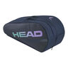 Tour Racquet Bag L Housse de raquette Lot de 9 - bleu