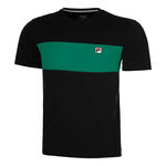 Vêtements Fila Fila Bosse T-shirt Hommes-Noir,Vert