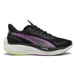 Chaussures de running Puma Puma Velocity Nitro 3 Chaussure De Running Sans Stabilisateurs Femmes-Noir,Violet