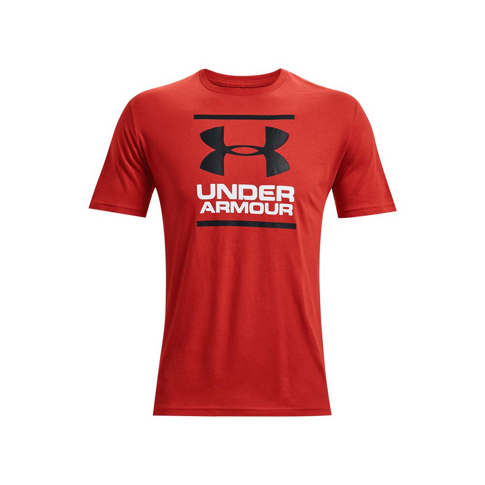 Under Armour GL Foundation T-shirt Hommes - Rouge , Noir