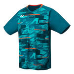 V&ecirc;tements Yonex Yonex Crew Neck T-shirt Hommes-Bleu Petrol