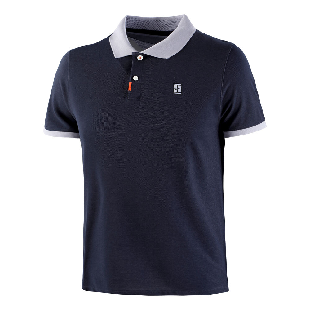 Nike Slam Slim Polo Hommes - Bleu Foncé , Bleu Clair