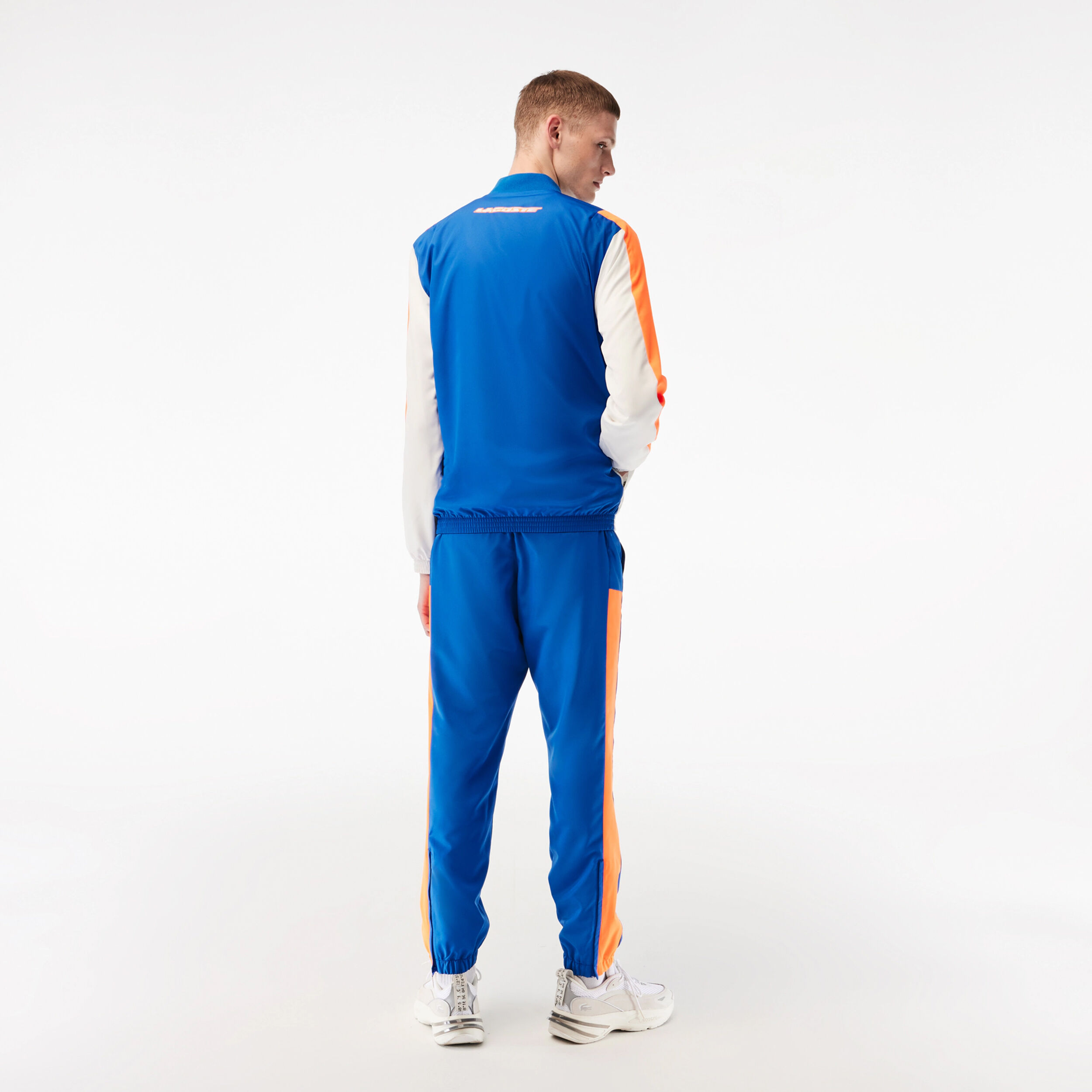 Bas de sales survetement lacoste orange