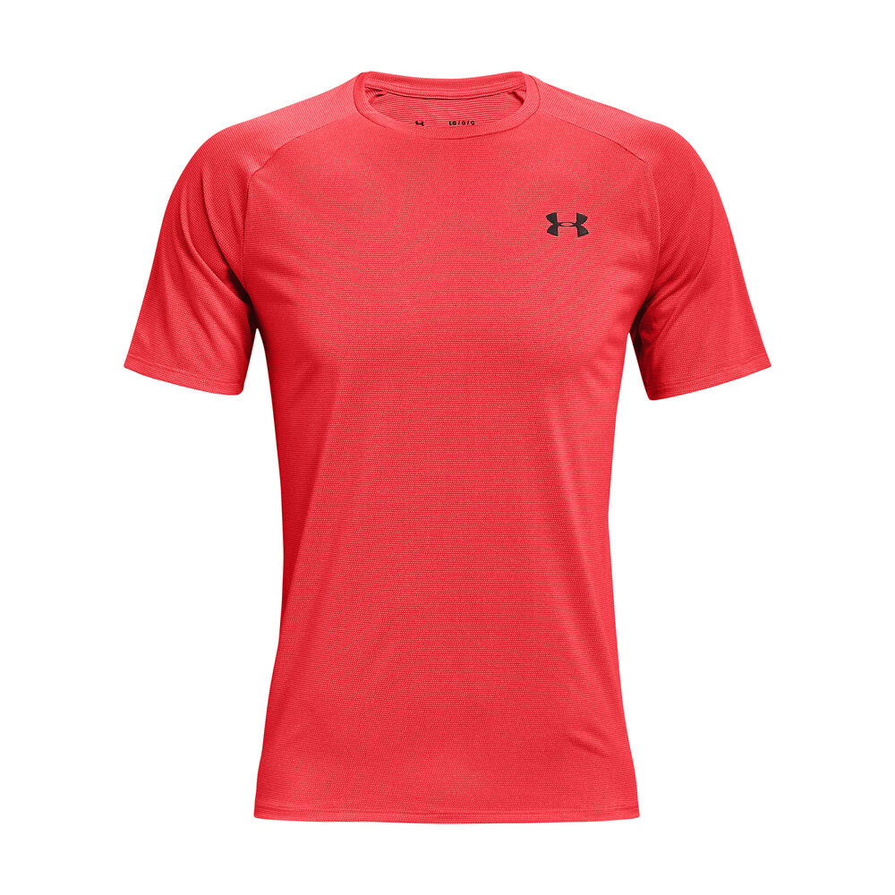 Under Armour Tech 2.0 Novelty T-shirt Hommes - Corail , Noir