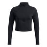 Launch Elite Half Zip Maillot De Course Femmes-Noir