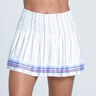 Breezy Love Smocked 14in Jupe Femmes-Blanc,Multicouleur