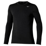 Vêtements Mizuno Mizuno Core Impulse Maillot de course Hommes-noir