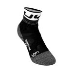 Vêtements UYN UYN Runner's One Short Chaussettes De Running Femmes-Noir,Blanc