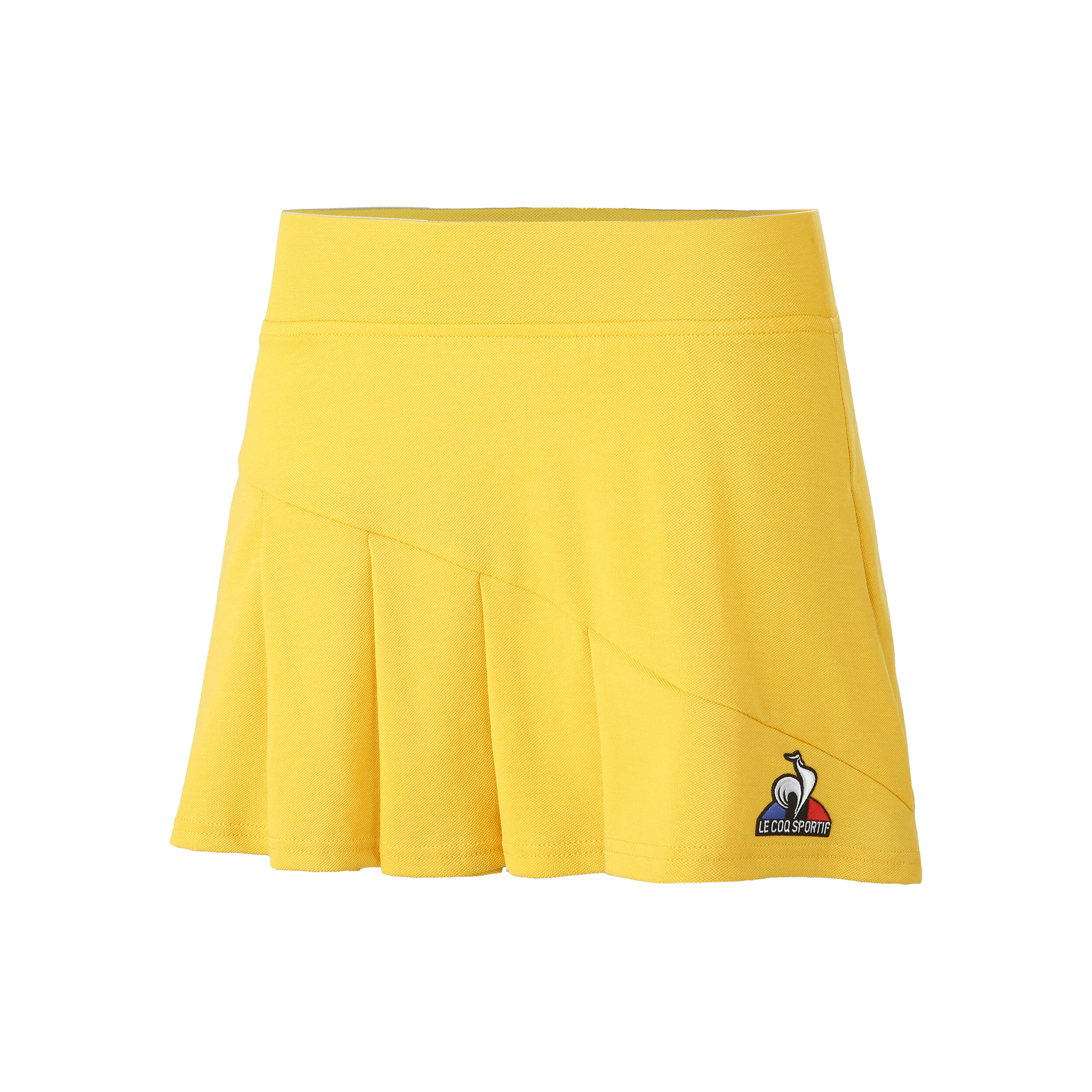 Short le coq sportif femme jaune hot sale