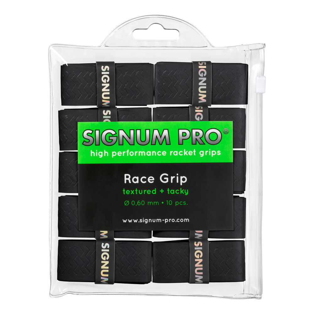 Signum Pro Race Grip Pack De 10 - Noir
