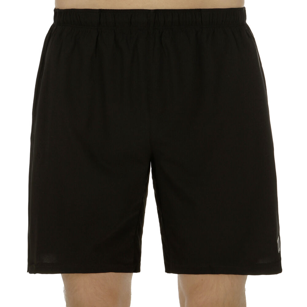 Wilson Rush 9 Woven Shorts Hommes - Noir , Blanc