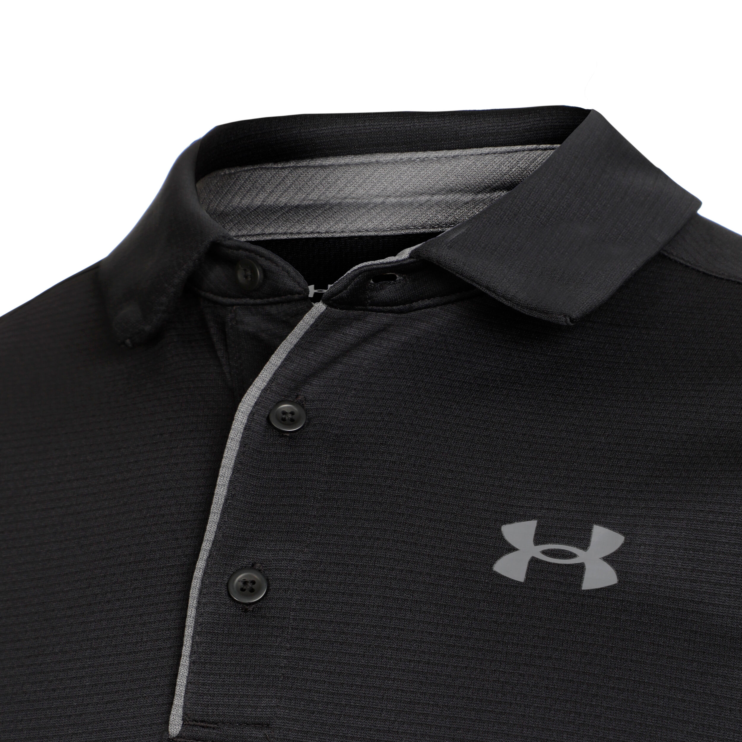 Tech Polo Hommes Noir Gris