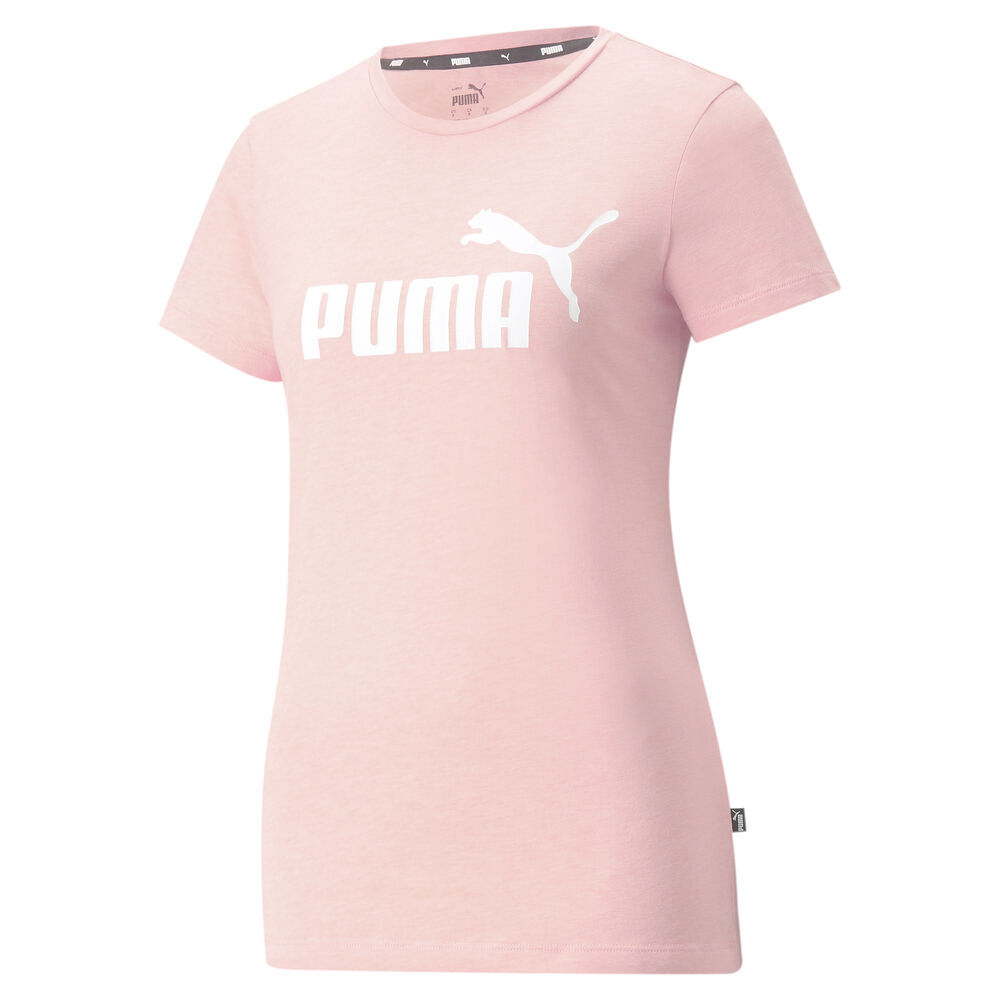 Puma Essential Heather T-shirt Femmes - Rosé