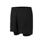Vêtements UYN UYN Exceleration OW Performance 2in1 Shorts Hommes-Noir,Bleu