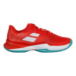 Chaussures de tennis Babolat Babolat Jet Mach 3 Chaussures Toutes Surfaces Femmes-Corail,Vert