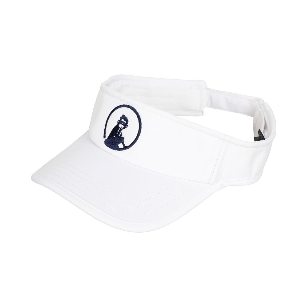 Quiet Please Court Visor Visière - Blanc , Noir