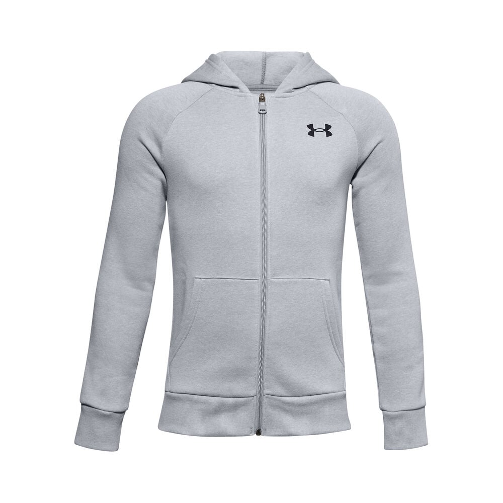 Under Armour Rival Gilet En Coton Garçons - Gris Clair , Noir