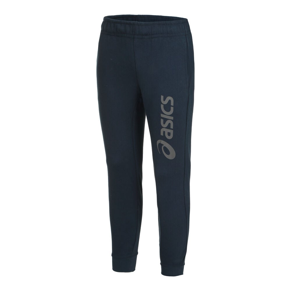 Asics Big Logo Sweat Pantalon Survêtement Hommes - Bleu