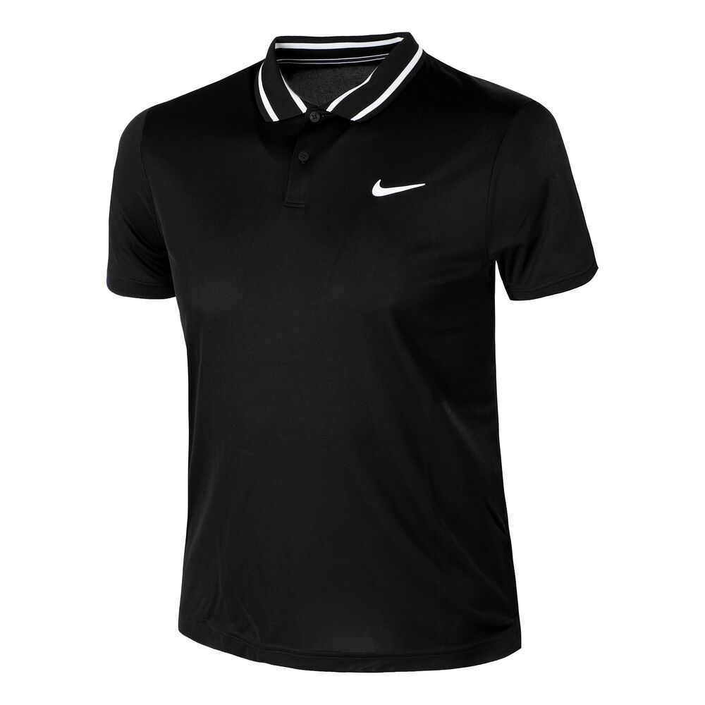 Nike Court Victory Dry PQ Polo Hommes - Noir , Blanc