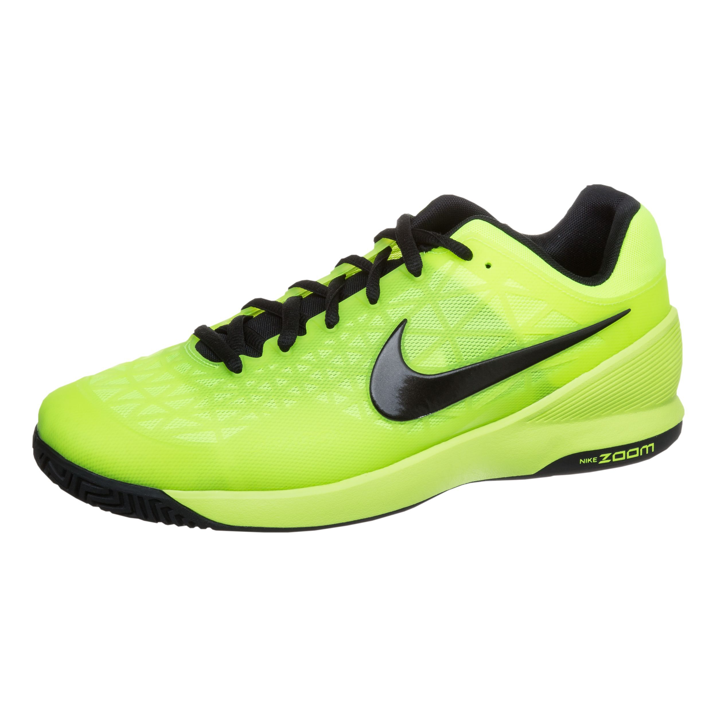 Buy Nike Zoom Cage 2 Chaussures Toutes Surfaces Hommes Jaunes Fluo